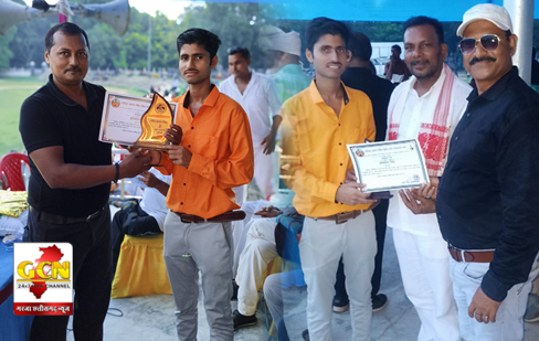 राष्ट्रीय खेल दिवस पर हरिमोहन सिंह महिला- दिव्यांग खेल को बढ़ावा देने एवं समाजसेवा के लिए सम्मानित हुए 