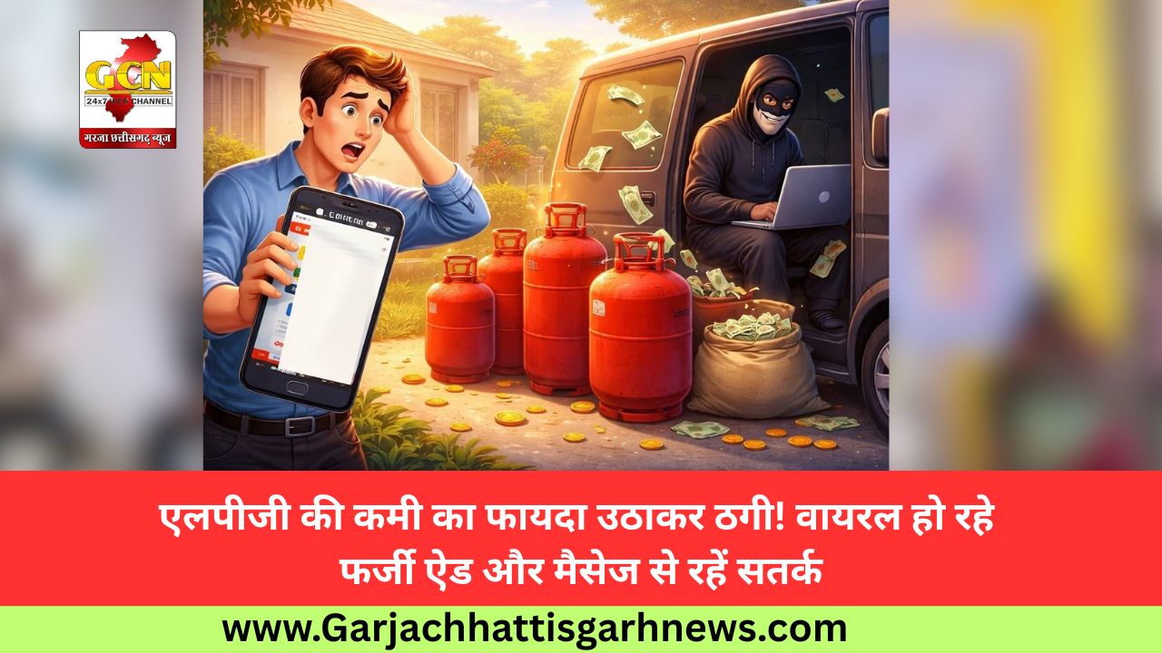 एलपीजी की कमी का फायदा उठाकर ठगी! वायरल हो रहे फर्जी ऐड और मैसेज से रहें सतर्क