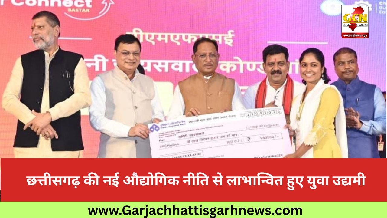 छत्तीसगढ़ की नई औद्योगिक नीति से लाभान्वित हुए युवा उद्यमी