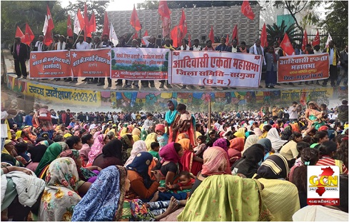 बैरिकेडिंग तोड़कर हजारों ने किया हसदेव में नागरिक प्रतिरोध मार्च, 2000 से ज्यादा लोगों को हिरासत में लेने का आरोप लगाया संयुक्त किसान मोर्चा ने