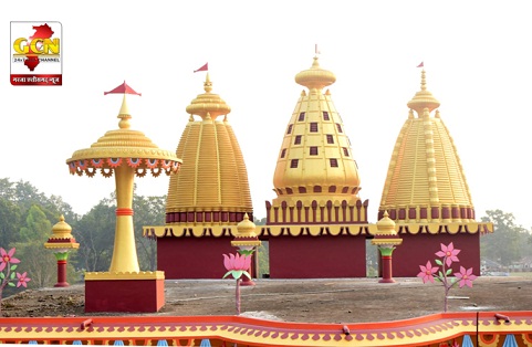 जनकपुर में भागवत ज्ञान सप्ताह एवं नवीन मंदिर की प्राण प्रतिष्ठा का आयोजन।