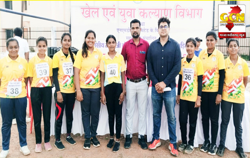 आवासीय खेल अकादमी रायपुर के लिए राज्य चयन ट्रायल में जिले के खिलाड़ी शामिल