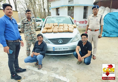 महासमुन्द पुलिस  द्वारा गांजा तस्करो पर की जा रही है लगातार कार्यवाही