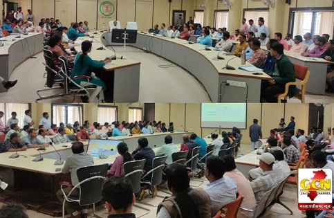 आगामी लोकसभा  निर्वाचन 2024 हेतु कर्मचारी डाटा प्रविष्टि सॉफ्टवेयर में डाटा एंट्री के लिए दिया गया प्रशिक्षण