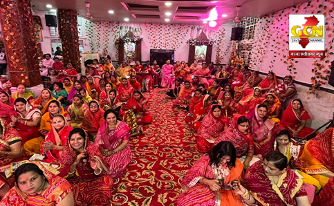 दादी राणी सती जी के मंगलपाठ में झूम उठी महिलाएं.. दादी राणी सती जी के मंगलपाठ में झूम उठी महिलाएं..