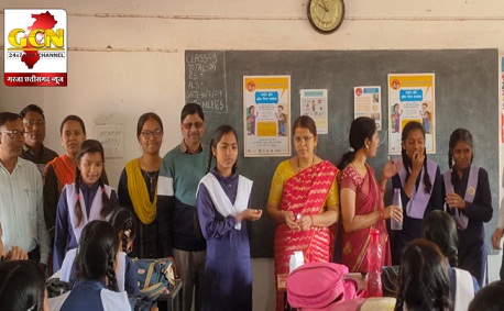 शासकीय कन्या उच्चतर माध्यमिक विद्यालय बिरकोनी में आज राष्ट्रीय कृमि मुक्ति दिवस मनाया गया...