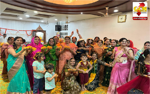 फूलों की होली से महक उठा गंजपारा सुंदर भजनों में झूमे धर्मप्रेमी फूलों की होली से महक उठा गंजपारा सुंदर भजनों में झूमे धर्मप्रेमी