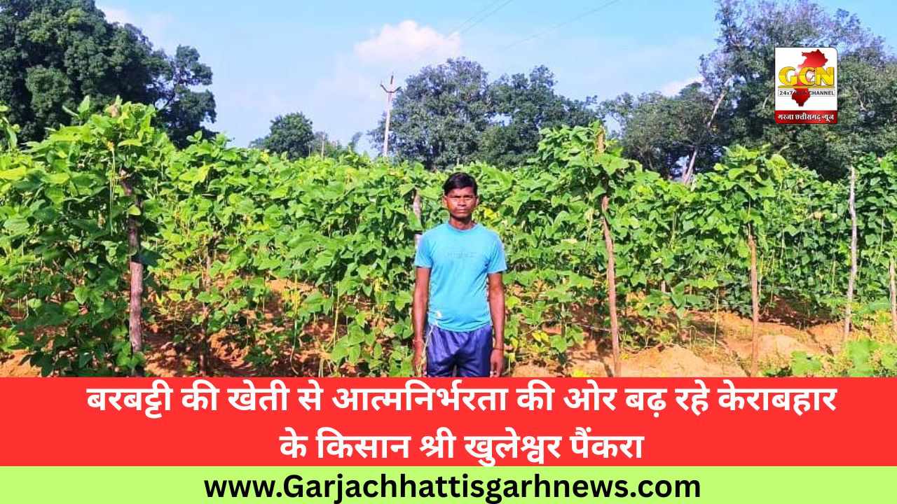 बरबट्टी की खेती से आत्मनिर्भरता की ओर बढ़ रहे केराबहार के किसान श्री खुलेश्वर पैंकरा बरबट्टी की खेती से आत्मनिर्भरता की ओर बढ़ रहे केराबहार के किसान श्री खुलेश्वर पैंकरा